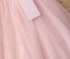 여자 039S Peincess 드레스 브랜드 디자이너 Pink Pettiskirt 소녀 스커트 크기 901409955528