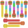 Squidopop Fidget Toys Feuille de Silicone Enfants Stress Palm Hamburger Antistress Squeeze Toy