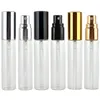Mini Spray Perfume Bottle Refillerbara tomma glassprayflaskor Kosmetiska behållare Resor Portable Perfumes Atomizer