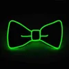 Décoration de fête hommes fil Led clignotant éclairer noeud papillon cravate lumineuse pour Club mariage danse année de noël