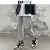 Joggers Men Striped Streetwear Sweatpants 2021 Winter Designer Pants Mens Fashions Cargo Man Hip Hop Trousers 5XL Men's