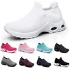 style505 fashion Men Running Shoes White Black Pink Laceless Breathable Comfortable Mens Trainers Canvas Shoe Sports Sneakers Runners 35-42