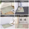 Carpets Gypsy Floral In Soft Neutrals Grey Yellow Bohemian Doormat Modern Bedroom Entrance Floor Mat Door Rug Carpet Anti Slip