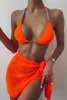 Swimsuit Diamond With Chain Split Swim Wear 2021 Two-Pieces Triangle Bikini Wholesale Trade Bathing Suit Sexy For Woman