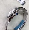 U1Factory Hombres de 40 mm Movimiento automático de pulsera Glide Lock Sapphire Glass Bisel Bisel de acero inoxidable Relojes de pulsera R123A