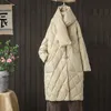 Parka in Piumino da Donna Parka in Piumino da Donna Ailegogo Donna Invernale Sciolto Caldo 90% Anatra Bianca con Sciarpa Capispalla Casual da Donna con Tasche Spesse Cappotto da Neve da Donna Qkth