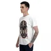 T-shirt da uomo Slim Classic Movie Film The Mummy T-shirt T-shirt da uomo unisex con scollo a V di qualità estiva