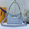 Borsa tote in vera pelle di vacchetta al 100% Borsa da donna firmata di qualità Borsa a tracolla ad alta capacità M80688