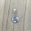 925 Beads de plata Fit European Pandora Style Jewelry Bracelet Annajewel