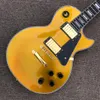 2021 Rosewood Fingerboard Guitarra Elétrica, Hardware de Ouro, Gold Solid Mogno Corpo Elétrico Guitarra