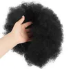 curly afro puff hair piece
