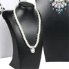 Zwarte pu lederen ketting buste lange sieraden display standaard nek vorm voor juwelen raamplank tentoonstelling aanrechtblad standaard xpiwt 381 q2