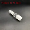 Adattatore di vetro Femmina Maschio 10mm 14mm 18mm Convertitore Accessori per fumatori per bong banger al quarzo Bowl Riduttore Connettore Adattatore a discesa