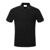 2021 Men's Designer Polo Shirts Men T-shirt Embroidery Bee Short Sleeve Brand Basic Top Streetwear Fashion Tees M-3XL