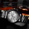 Relojes de pulsera Bosck Hombres Reloj deportivo Acero inoxidable Hardlex con etiquetas Reloj de pulsera Moda Moda Casual Reloj Hombre Hombre Cuarzo Hombre 2021
