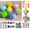 Bubble Ball 3D Puzzle Fingertip Decompression Toys Stampa in silicone Vent Pinch