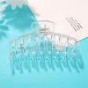 Fashion Accessories Hairpin Frosting Hair Claw Jaw Clips Hairs Clamps Holder Plastic Headdress Girl Back Of The Head 1 4qya Y2