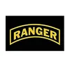 United States Army Rangers flag vívido cor uv desvanece-se resistente dupla decoração costurada bandeira 90x150cm impressão digital atacado