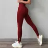 Binand sem emenda de yoga calças ginásio leggings empurrar seqüestros cangings esporte mulheres fitness leggings cintura alta calças esportivas para as mulheres 210929