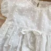 Летний детский ползунок юбка полые цветочные девочки детский хлопок 210515