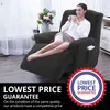 4 pieces Plush Velvet Recliner Sofa Cover for Living Room Relax Armchair Slipcover Reclining Chair Cover for Lazy Boy Sofa 211102