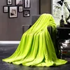 Soft Blanket Coral Fleece Fabric Solid Color Thick Throw Towel Bedding Sheet Home Travel Blankets1936643