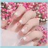 Dekoracje salon zdrowie piękno 50pcs brzoskwiniowy kształt serca krystaliczny szklany paznokcie gwoździennokrotnie kolorowe biżuterię manicure manicure 6mm deco