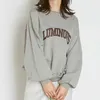 Spring Solid Puff Sleeve Casual Women Pullover Japanese Loose O-neck Sweatshirt Female Tops Korean Sweet Single Hoody 210514