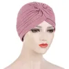 Indian Hat Moslim Wrap Crinkle Hijab Caps Plain Dames Modieuze Islamitische Sjaal Hijab Undercap Inner Cap