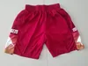Team Baseketball Shorts Running Sports Kleding Rode Kleur Size S-XXL MIX Match Bestel van hoge kwaliteit