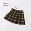 England Style Plaid Skirt With Side Zipper Women Sexy Slim Anti-light Culottes Girls Autumn Short Dress Skirts