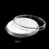 22pcs / Set Coin Storage Storage contenitore Display Capsule Porta Capsule Round Anello Applicato Clear Plastica Casi Collezione Regali LX3327