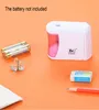 Automatic Electric Pencil Sharpener Safe Fast Prevent Accidental Opening Stationery School Supplies Students Artists Classrooms Office JY0613