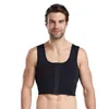 Hommes Débardeurs Hommes Poitrine Shaper Gilet Gynécomastie Minceur Poitrine Corset Compression Body Bâtiment Sans Manches Posture Correcte