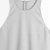 Dress Woman Grey Long Women Sleeveless Oversize Midi Summer es Ladies Basic Casual Women's es 210519