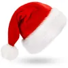 Navidad Classic Santa Hats Adult Christmas Hats For Kids Children Christmas Decoration New Year Xmas Holiday Party Supplies