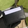 Top Quality card holders Fashion new designer men Wallets High small purses card holder with box Genuine Leather wallet 7-A DustBag tag