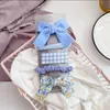 5 stücke Blume Drucken Bowkot Haar Clips Scrunchies Set Haar Bögen Mädchen Süße Kinder Haarnadeln Koreanische Barrettes Haar Griffe zubehör