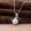 Sinya 925 sterling silver pendant choker freshwater pearl jewelry women necklace