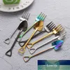 Spoon multicolore fourchette à pellette glacée Spoonfork Coffee Ice Cream Tools Accessoires 8476892