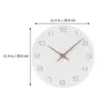 Creative Wooden Wall Clocks Decorative Hanging Clock Simple Wall Watch Home Decor Living Room Clock Decoration 211110