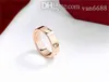 Rings Silver Ring Screw Couple Ring Band Women Men Van Party Wedding Gift Love Cleef Fashion Designer Jewlery with Box Sadd6875029