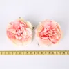 Blooming Peony Artificial Flowers Silk Peonies Flowers For Wedding Backdrop Flower Wall Birthday Cake Decorations Fake Flowers