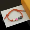 Dropship Fashion 6Colors Colorful Corded Bracelet Strands with String Beads In Gift Retail Box Stock SL01236T