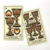 78 cartes de tarot Tattoo Ink Intuition Ensemble magnifiquement illustré de jeu de deck vintage