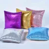 Glittering Sequins Decorative Pillow Gold Pillowcase Sofa Living Room Cushion Cover Seat Cafe Home 45 X 45cm 210423
