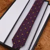 Brand tie stripe design classic Necktie brand men's wedding casual narrow ties gift box packaging