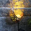 LED Fiamma Solare Luce Sole Luna Effetto Giardino Luci Esterne Impermeabili Paesaggio Decorativo - A