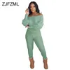 elegant green jumpsuit