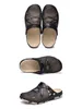 Homens de verão sandálias de sandálias Men039s orifícios sandálias Hlow Hollow Flip Flip Shops Sapatos Fashion Beach Slippers1243595